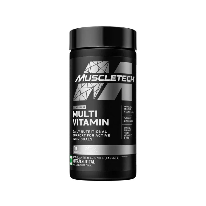 MuscleTech Platinum Multivitamin 60 Tablets