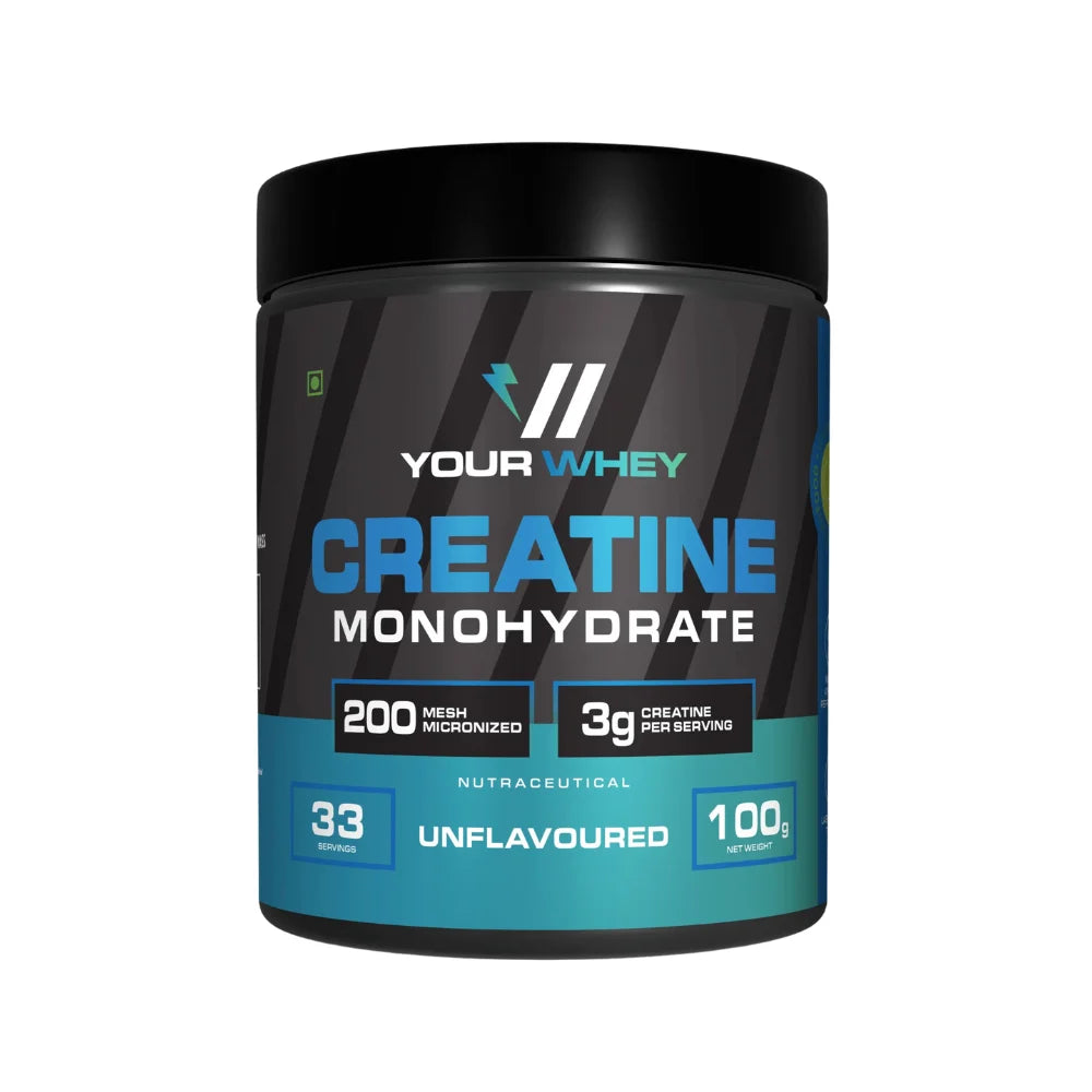 YourWhey Creatine Monohydrate, 100g, Unflavored 