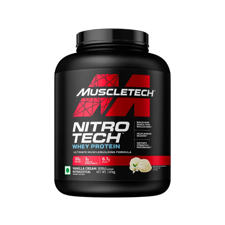 MuscleTech NitroTech Whey Protein 1.81Kg Vanilla