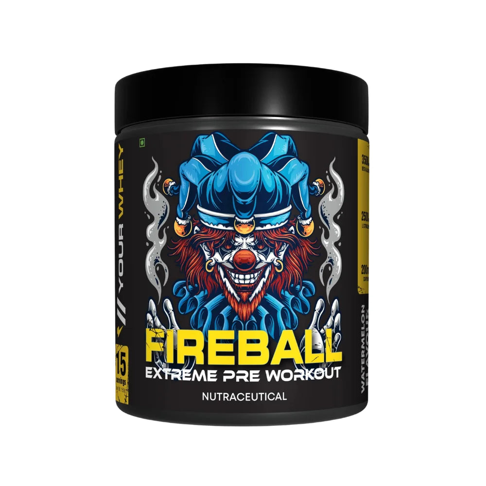 YourWhey Fireball Extreme Pre-Workout, 15 Servings Watermelon