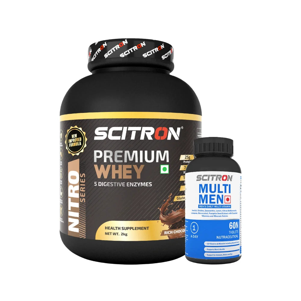 Scitron Nitro Series Premium Whey 2Kg Rich Chocolate