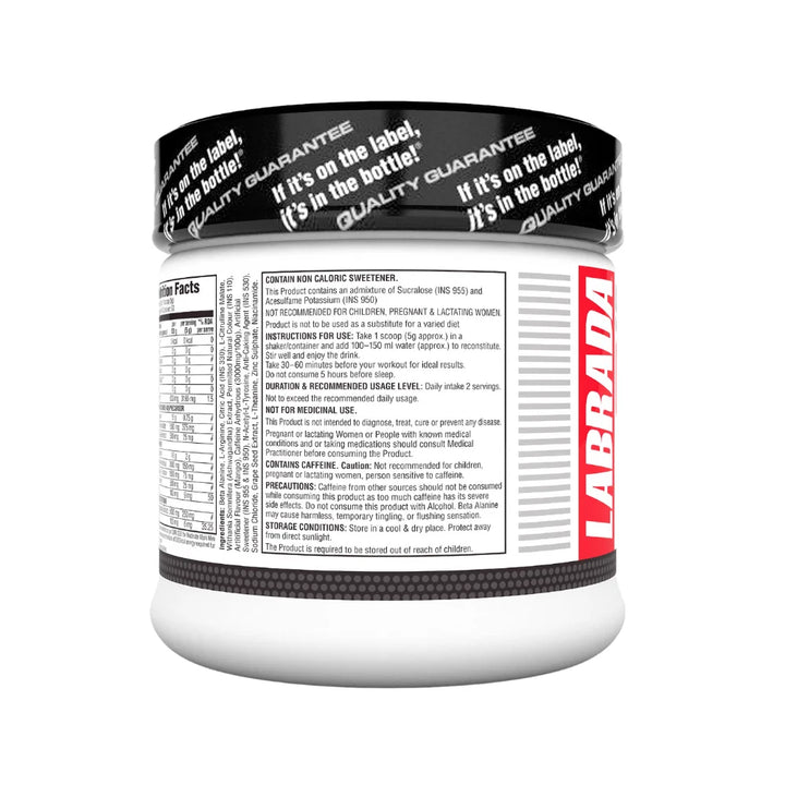Labrada Super Charge Pre Workout 315g Benefits