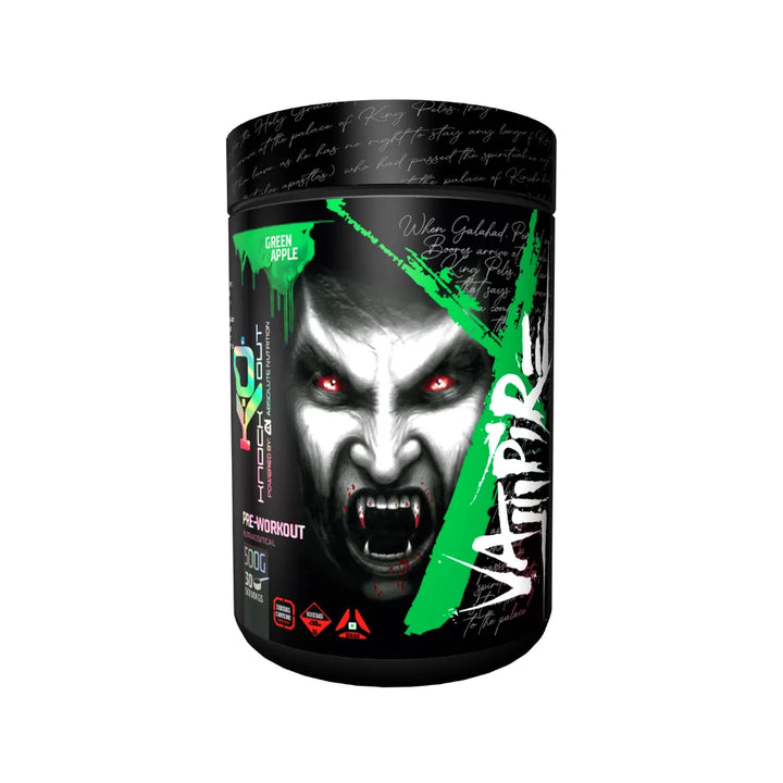 Knockout Series Vampire Pre Workout Green Apple