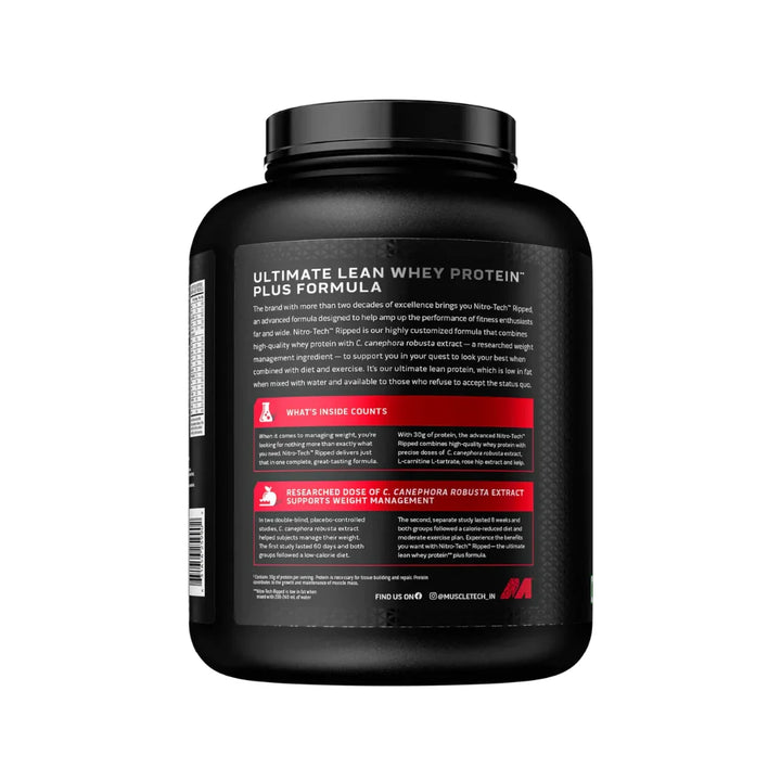 Whey Protein Ripped Muscletech Nitro Tech Ripped Whey – Nutriride