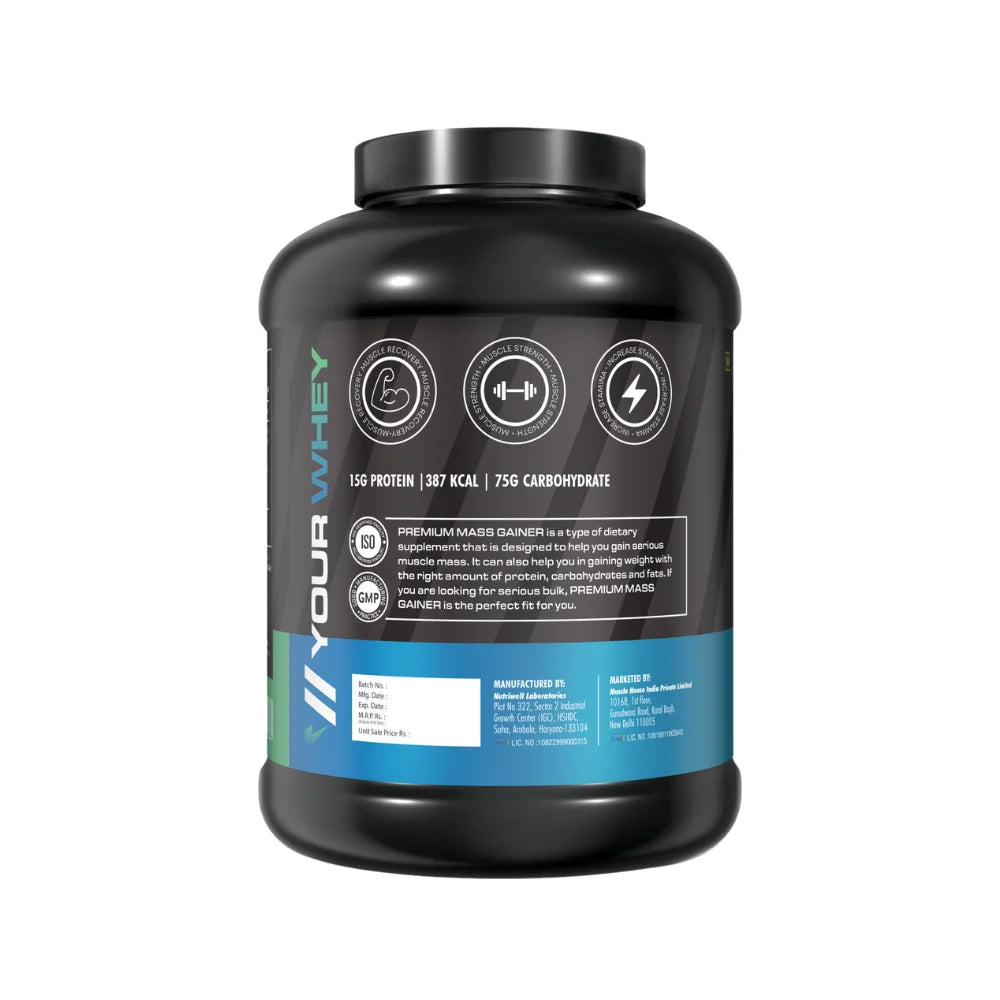 YourWhey Premium Mass Gainer