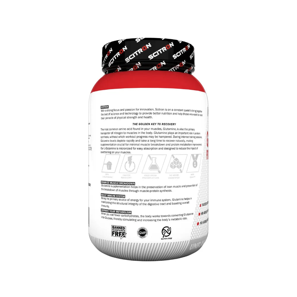 Scitron Glutamine Powder Benefits