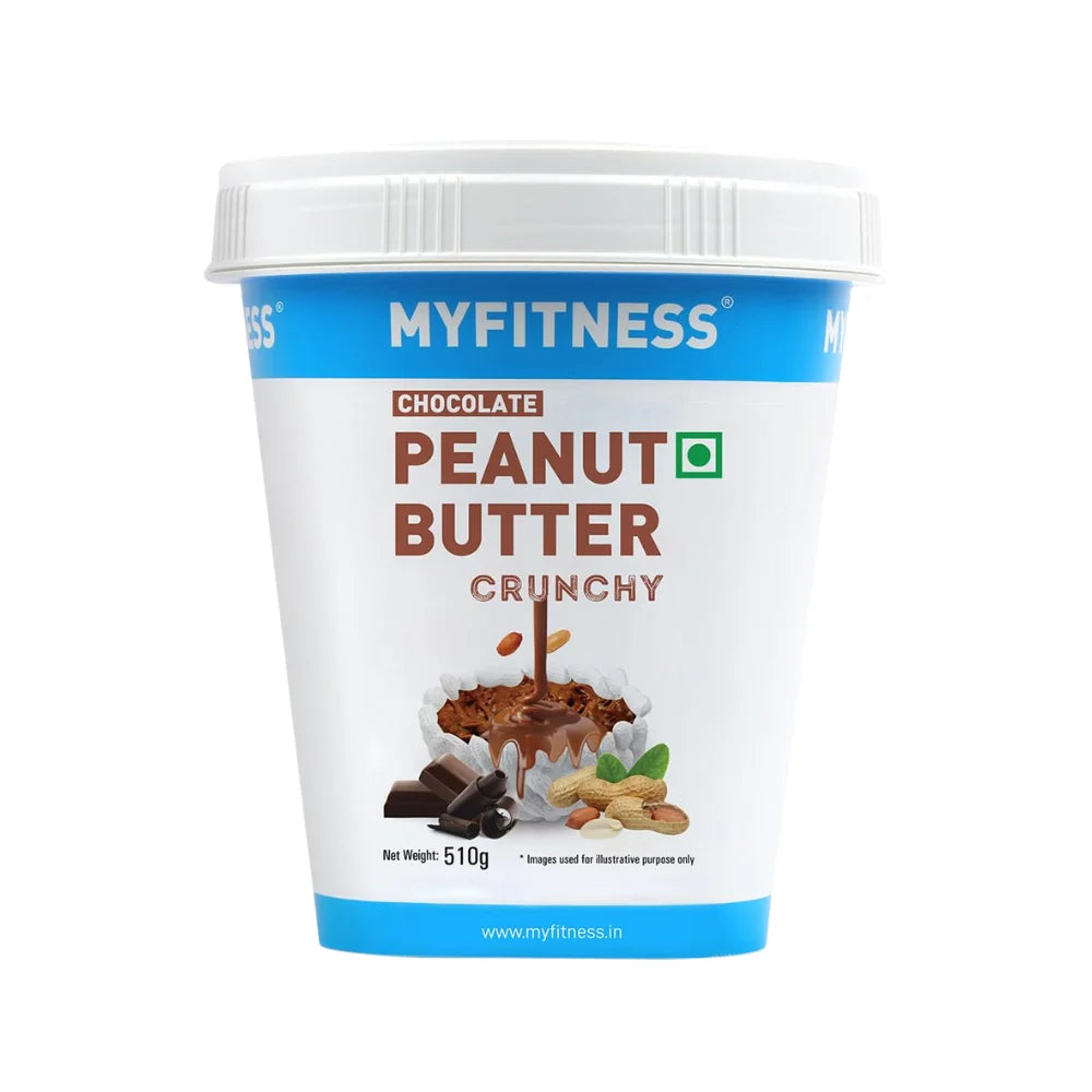 MyFitness Peanut Butter, 510g Crunchy 
