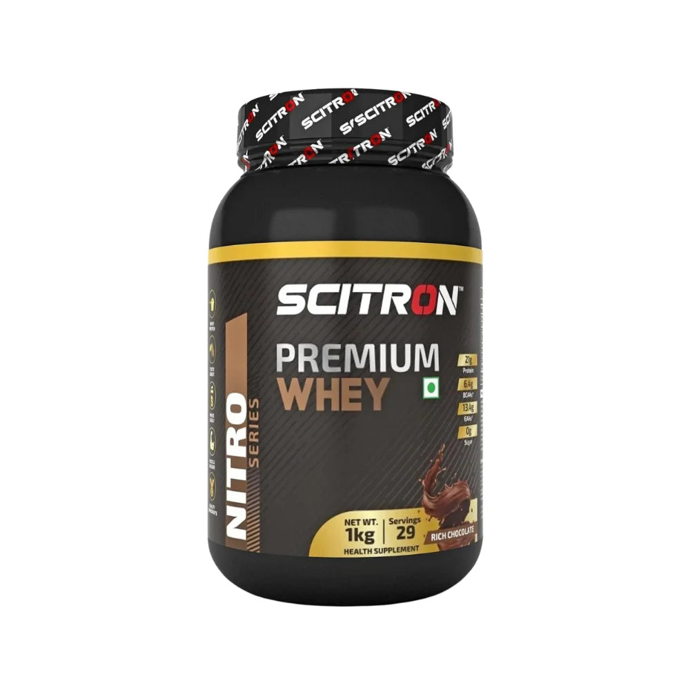 Scitron Nitro Series Premium Whey + Free Shaker