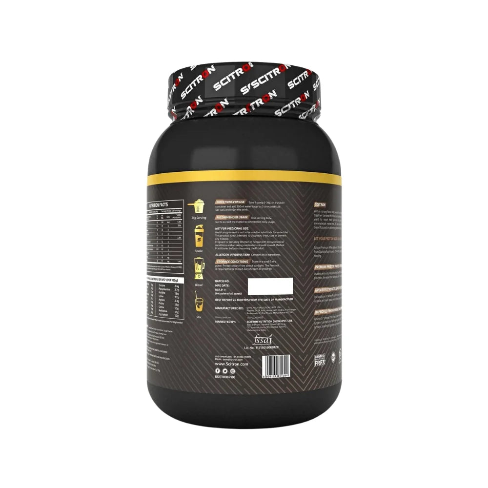 Scitron Nitro Series Premium Whey + Free Shaker