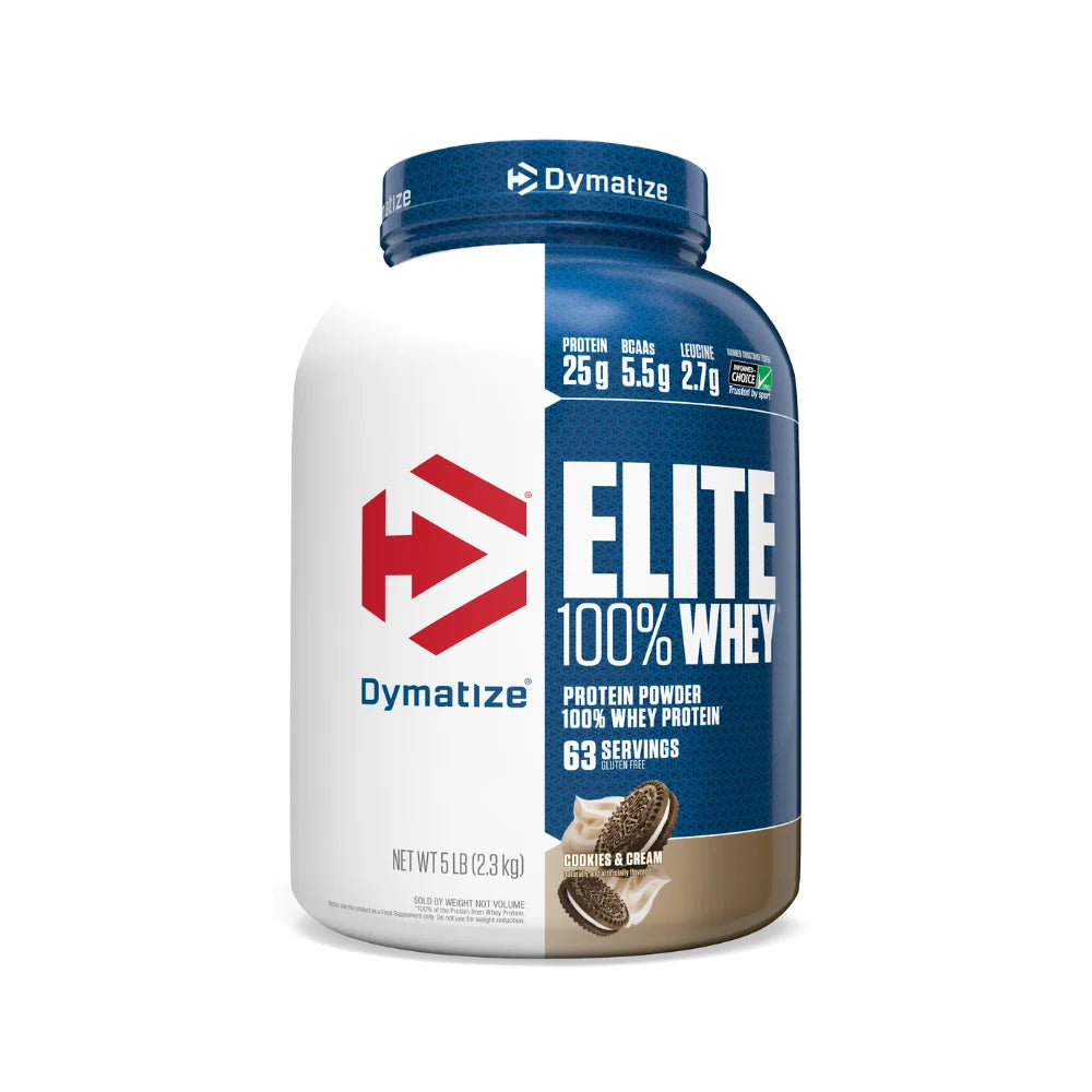 Dymatize Elite Whey Protein Powder Cookies & Cream