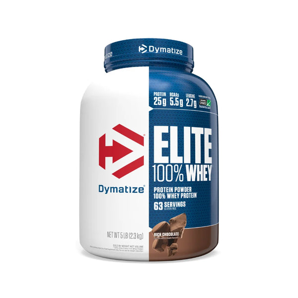 Dymatize Elite Whey Protein 5 Lb Rich Chocolate