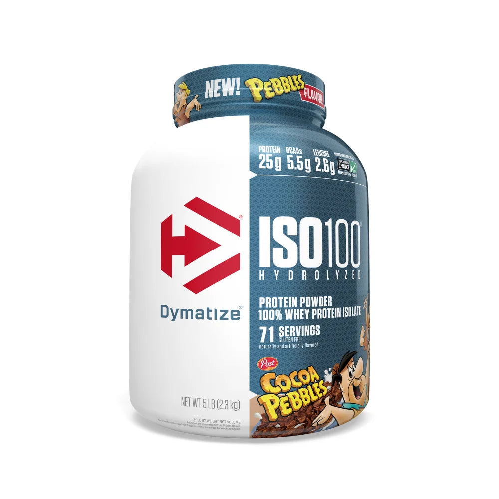 Dymatize ISO 100 Hydrolized Whey Protein 5 Lb Cocoa Pebbles