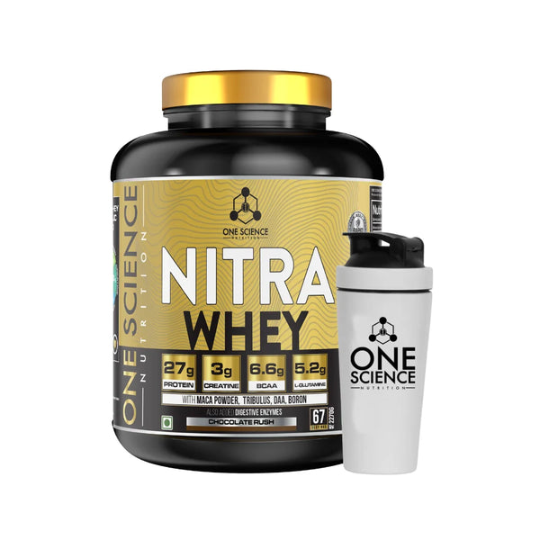 One Science Nitra Whey, 5Lb, Chocolate Rush