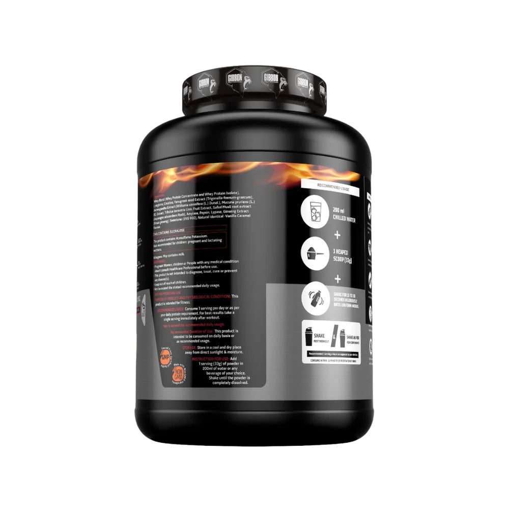Gibbon Fire Whey Protein How To Use