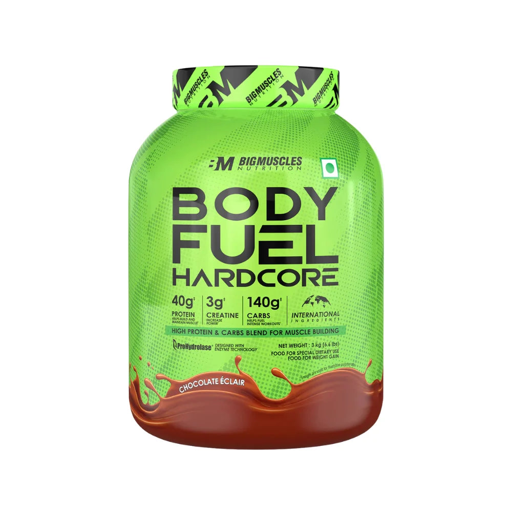 Big Muscles Body Fuel Hardcore, 3Kg Chocolate Eclair