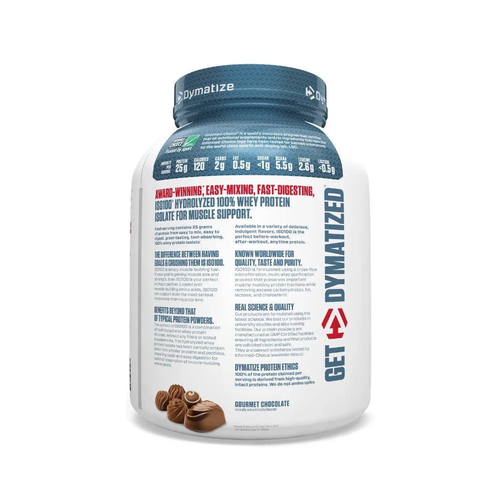 Dymatize ISO 100 Hydrolized Whey Protein 5 Lb (2.3 Kg)