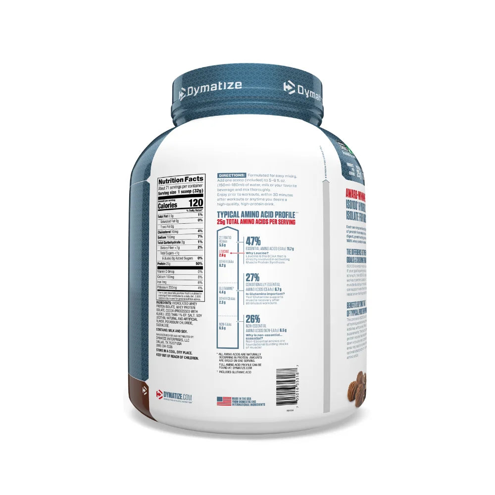 Dymatize ISO 100 Hydrolized Whey Protein Powder 2.3 Kg