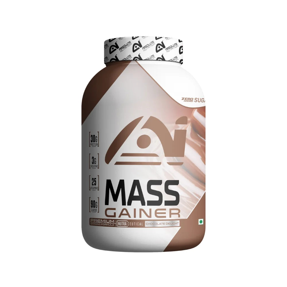 Absolute Nutrition Mass Gainer 1Kg, Chocolate Delight