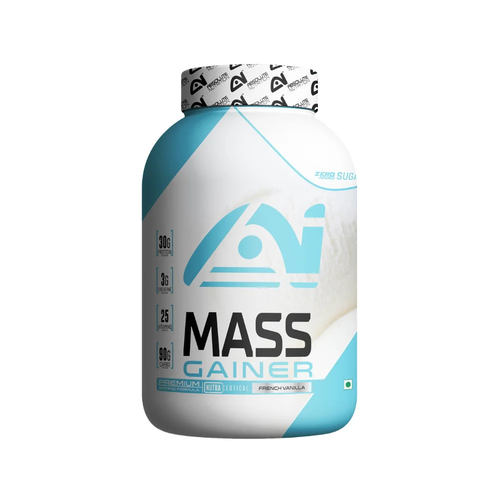Absolute Nutrition Mass Gainer 1Kg, French Vanilla