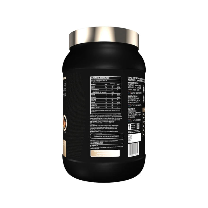 Muscle Harvest RIP Pro Whey, Nutritional Information 