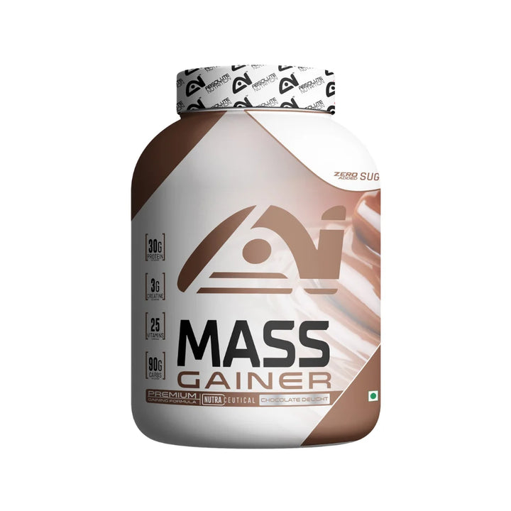 Absolute Nutrition Mass Gainer 3kg Chocolate Delight