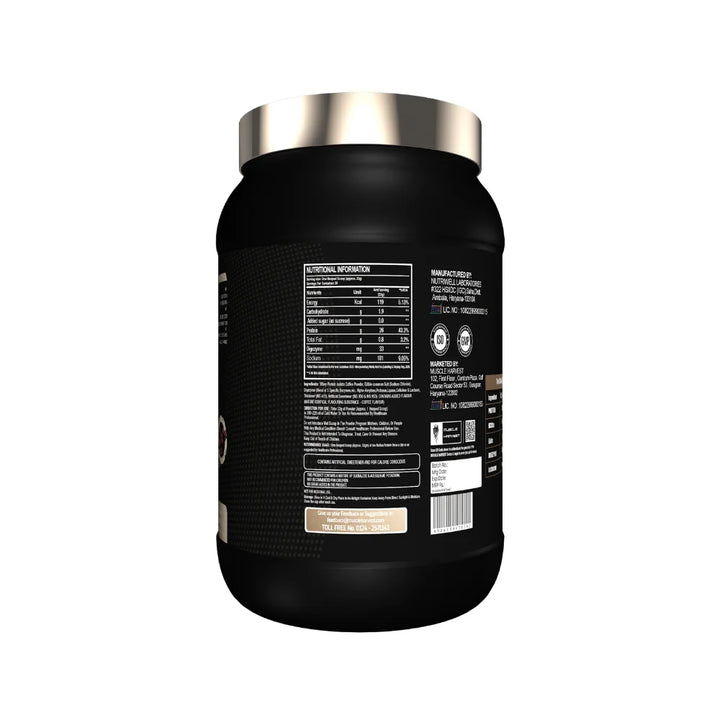 Muscle Harvest Iso Nation 1Kg, Nutrition Facts 