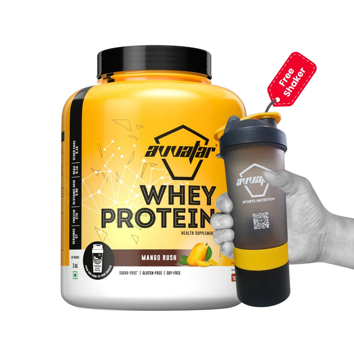 Avvatar Whey Protein 2Kg, Mango Rush