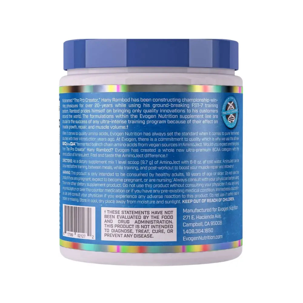 Evogen Aminoject Amino Acids
