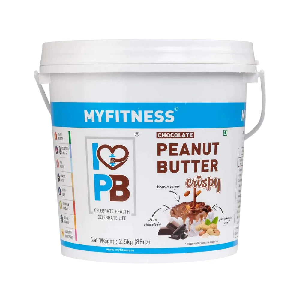 My Fitness Chocolate Peanut Butter, 2.5Kg  Crispy 