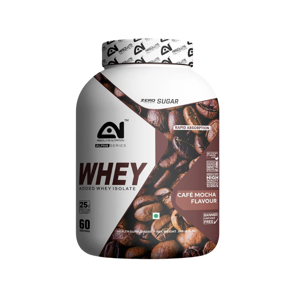 Absolute Nutrition Whey Protein 2Kg Cafe Mocha