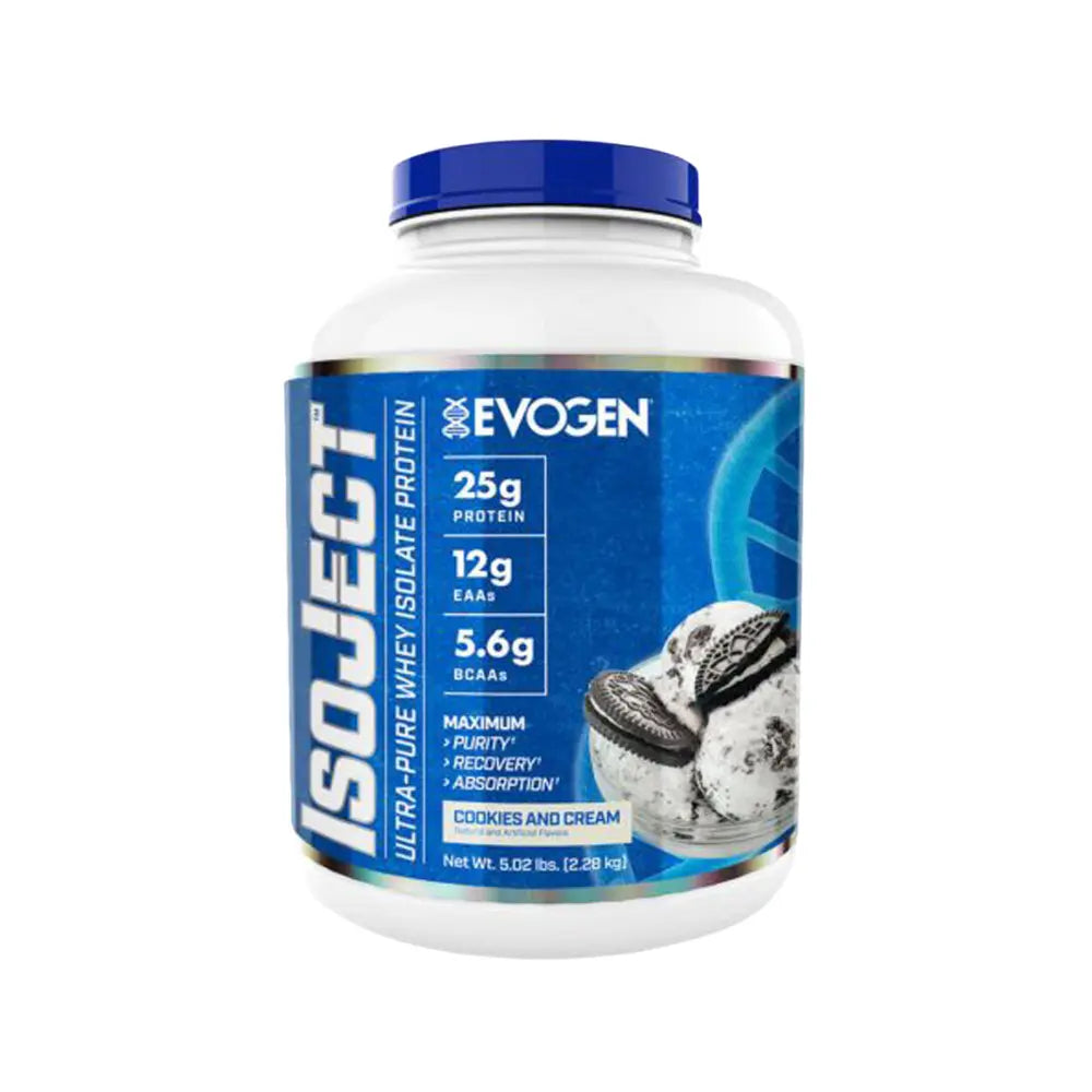 Isoject Whey Isolate Protein 5Lbs Cookies and Cream