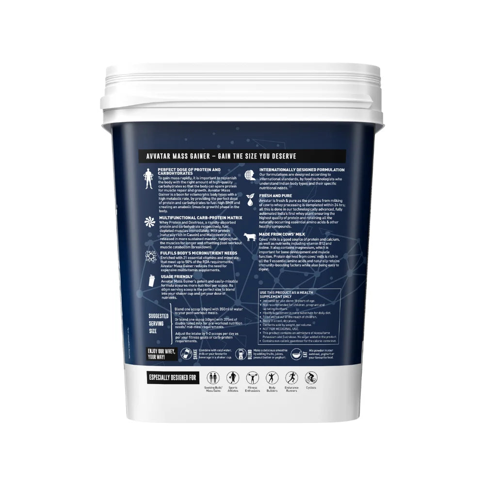 Avvatar Mass Gainer 4Kg