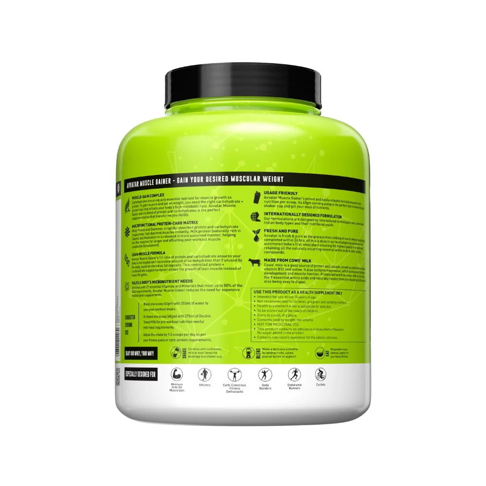 Avvatar Muscle Gainer Benefits
