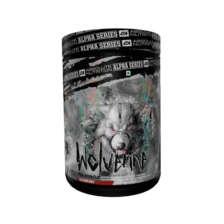 Absolute Nutrition Wolverine Pre Workout Cranberry