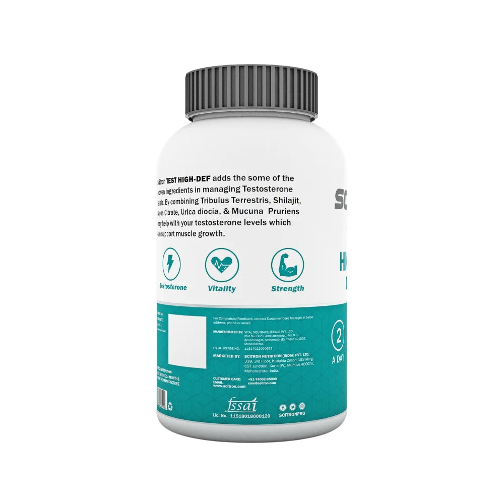 Scitron Test High DEF Testosterone Capsules