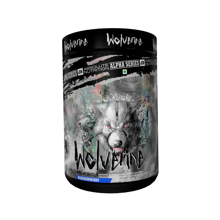 Absolute Nutrition Wolverine Pre Workout 450g Blue Raspberry