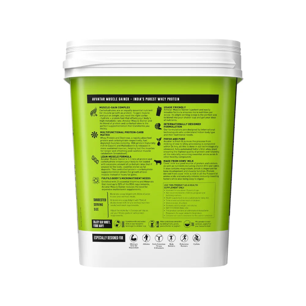 Avvatar Muscle Gainer 4Kg