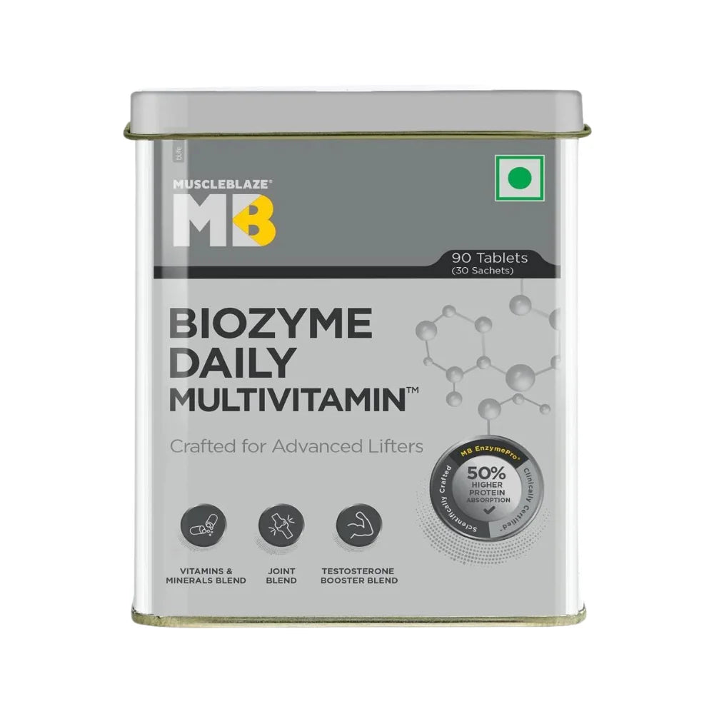MuscleBlaze MB Biozyme Daily Multivitamin - 90 Tablets – Nutriride