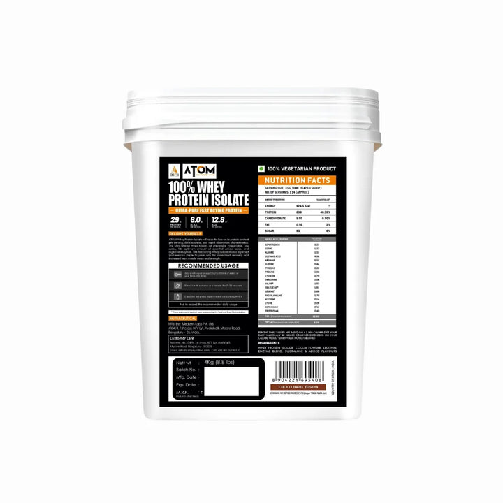 Asitis Atom Isolate Whey Protein – Nutriride