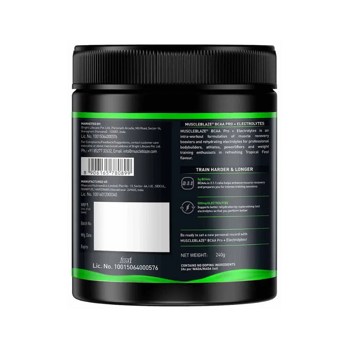 MuscleBlaze BCAA Pro 240g