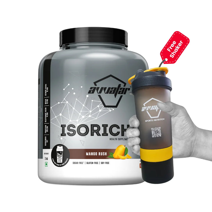 Avvatar Isorich Protein 2Kg, Mango Rush 