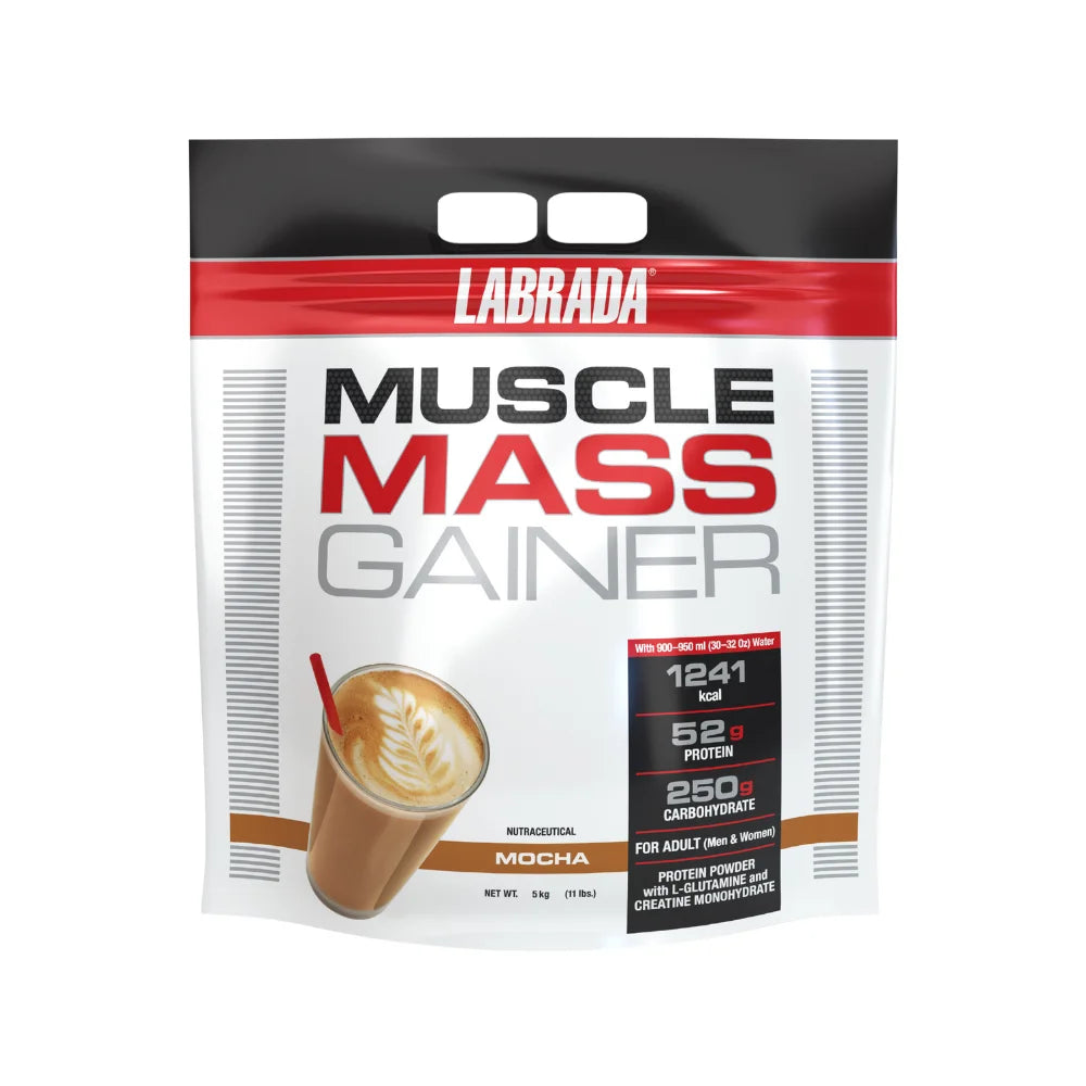 Labrada Muscle Mass Gainer, 5Kg, Mocha