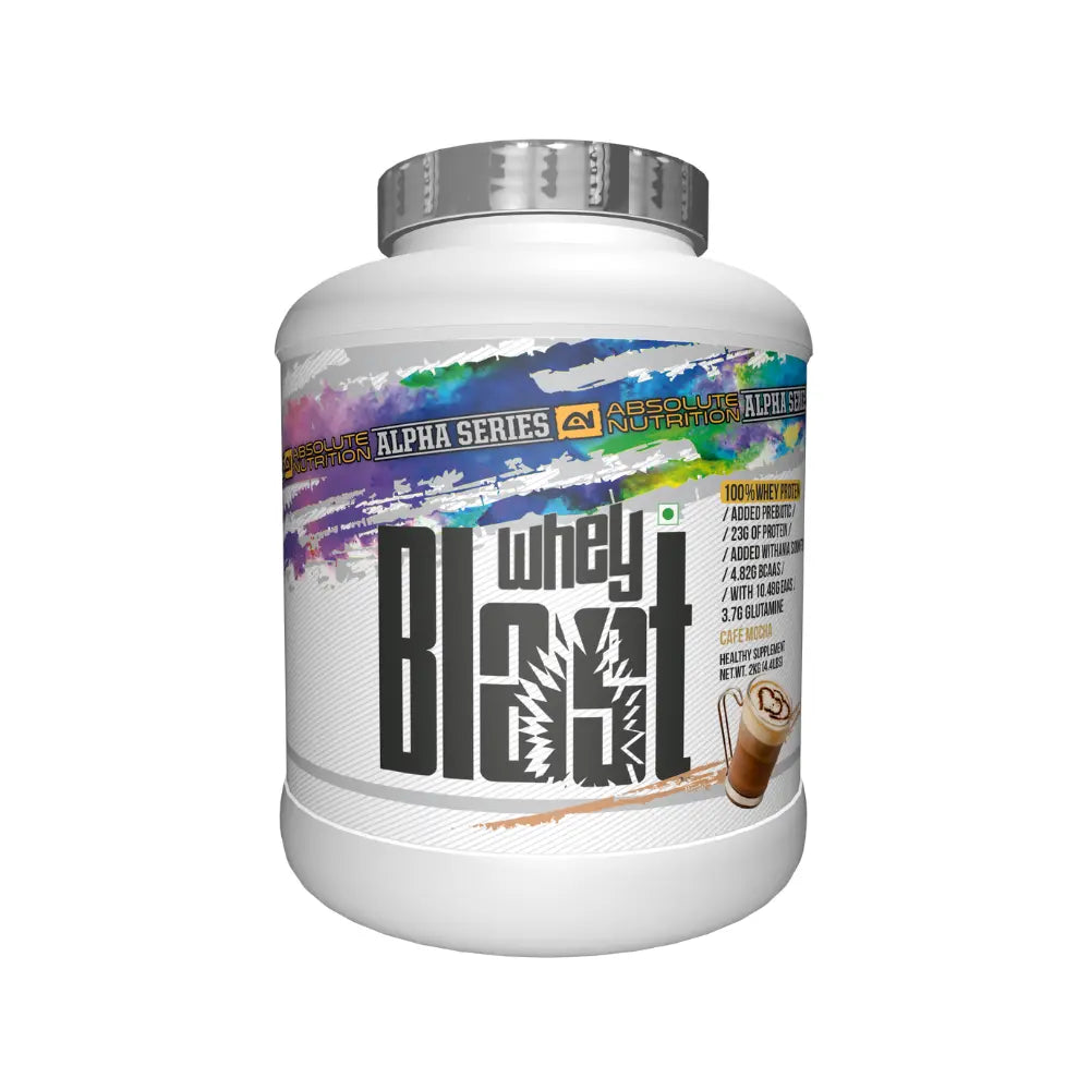 Absolute Nutrition Alpha Whey Blast Protein 2kg Cafe Mocha