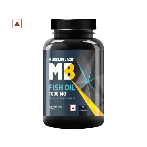 MuscleBlaze Fish Oil 1000mg (90 Softgels)