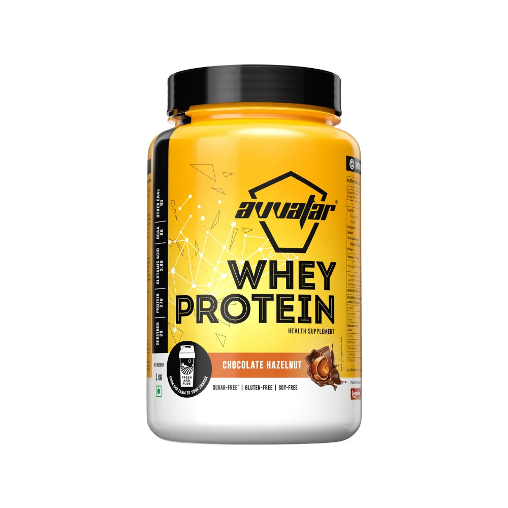 Avvatar Whey Protein 1Kg, Chocolate Hazelnut