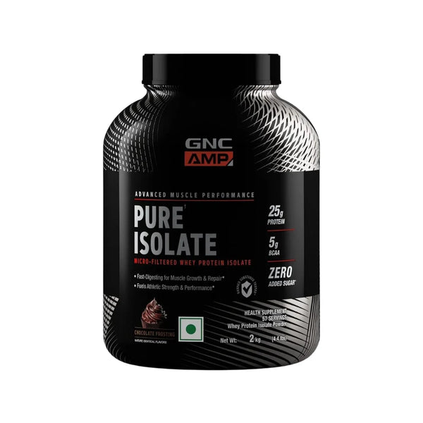 GNC Isolate Whey Protein 2Kg Chocolate Frosting Flavor
