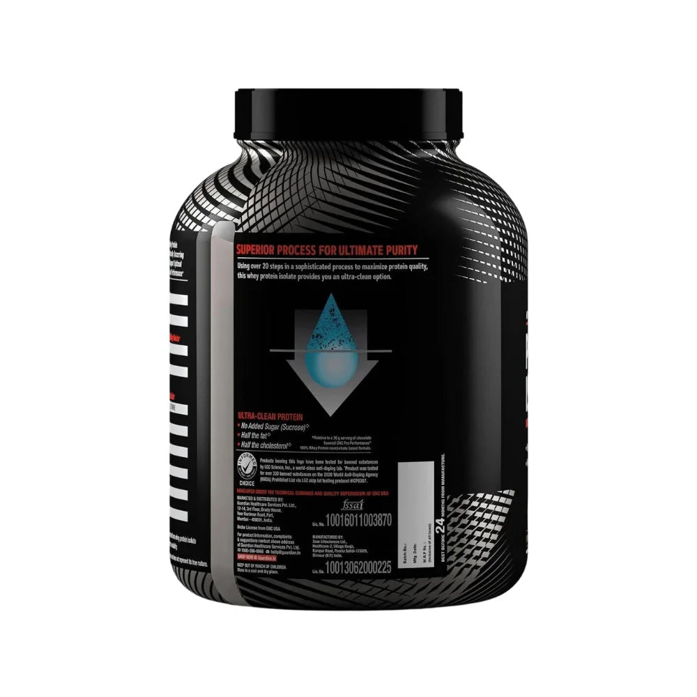 GNC AMP Pure Isolate Whey Protein 2Kg