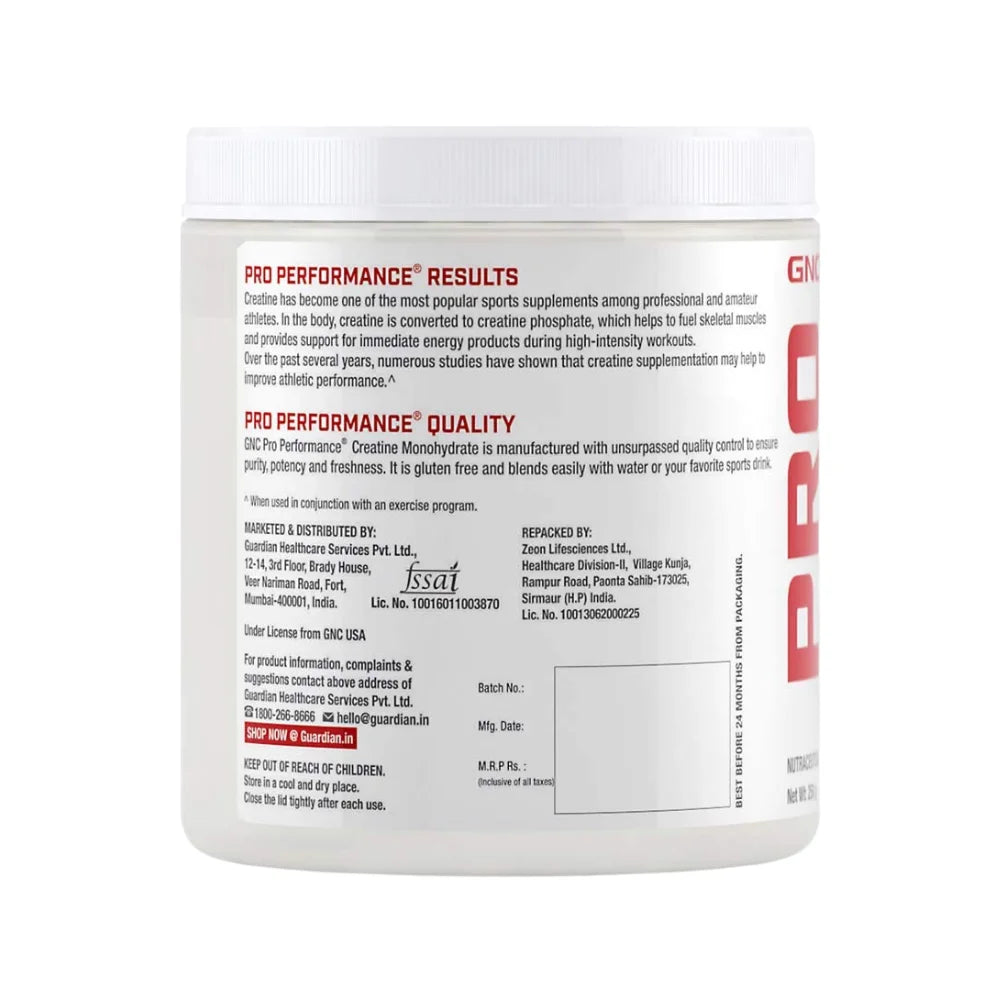 GNC Pro Performance Creatine Benefits