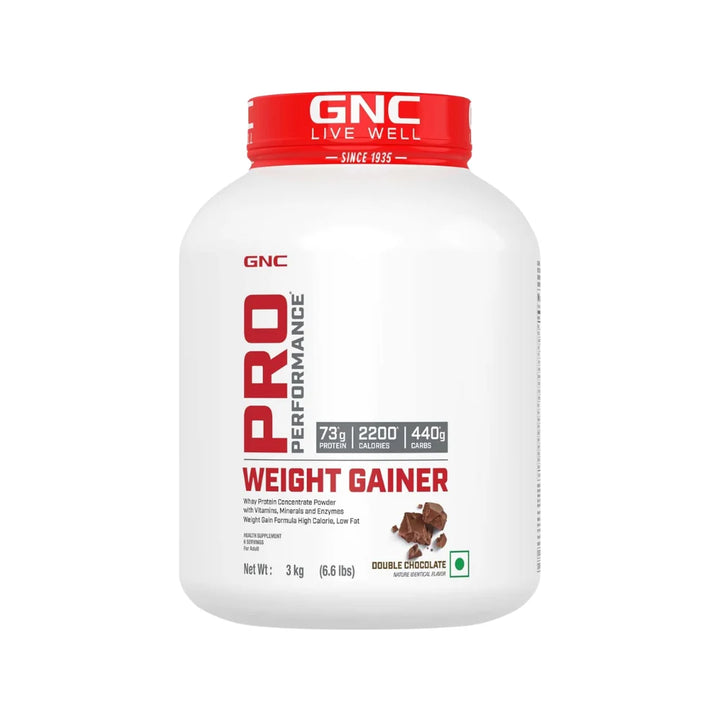 GNC Pro Performance Weight Gainer 3 Kg Double Chocolate