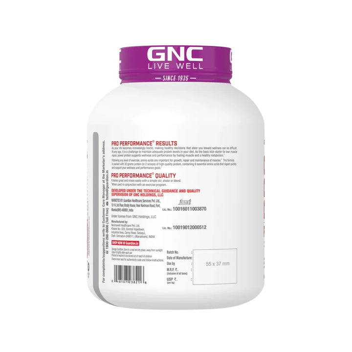 GNC Pro Performance Power Protein, 1.81Kg